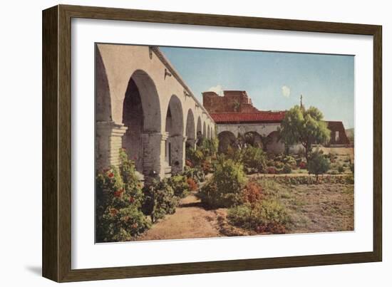 San Juan Capistrano Mission, California-American Photographer-Framed Photographic Print