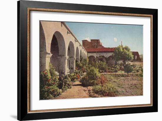 San Juan Capistrano Mission, California-American Photographer-Framed Photographic Print