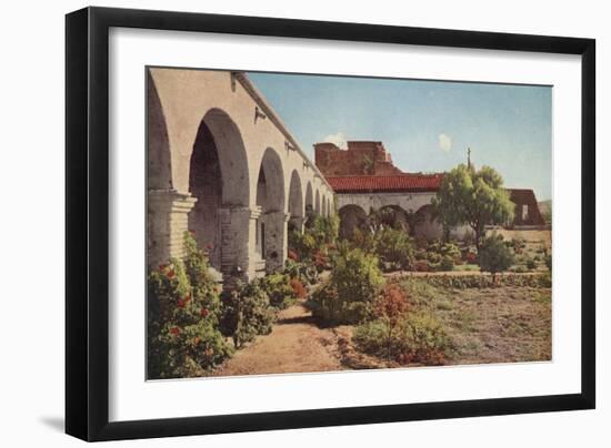 San Juan Capistrano Mission, California-American Photographer-Framed Photographic Print