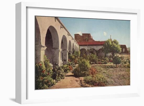 San Juan Capistrano Mission, California-American Photographer-Framed Photographic Print