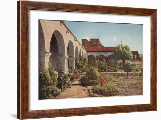 San Juan Capistrano Mission, California-American Photographer-Framed Photographic Print