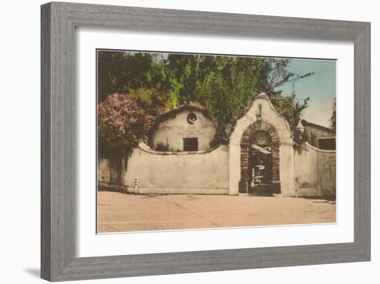 San Juan Capistrano Mission, California-null-Framed Art Print