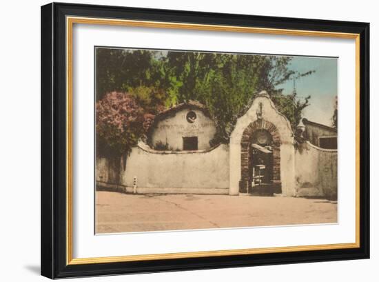 San Juan Capistrano Mission, California-null-Framed Art Print