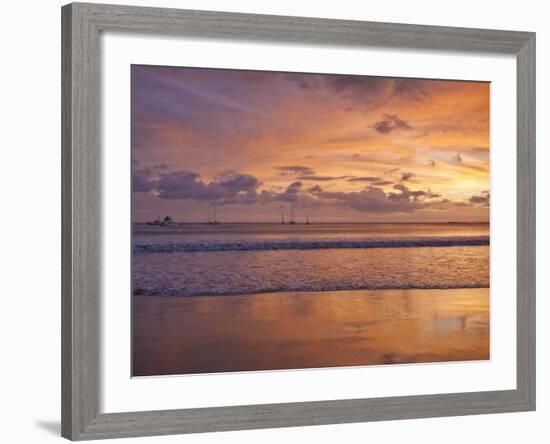 San Juan Del Sur, Sunset, Nicaragua-Jane Sweeney-Framed Photographic Print