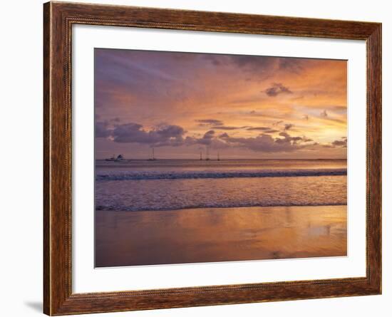 San Juan Del Sur, Sunset, Nicaragua-Jane Sweeney-Framed Photographic Print