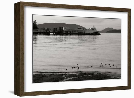 San Juan Ferry Dock I-Dana Styber-Framed Photographic Print