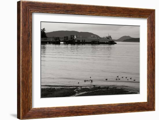 San Juan Ferry Dock I-Dana Styber-Framed Photographic Print