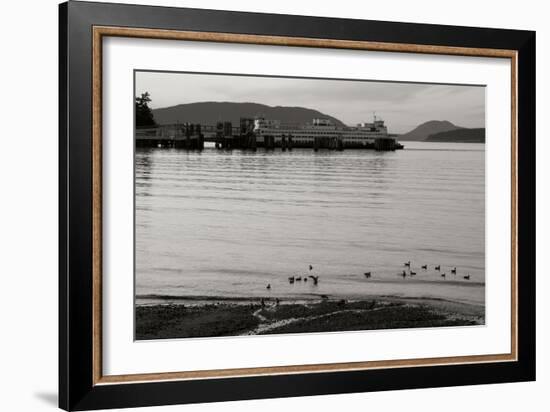 San Juan Ferry Dock I-Dana Styber-Framed Photographic Print