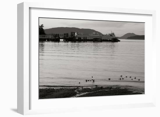 San Juan Ferry Dock I-Dana Styber-Framed Photographic Print