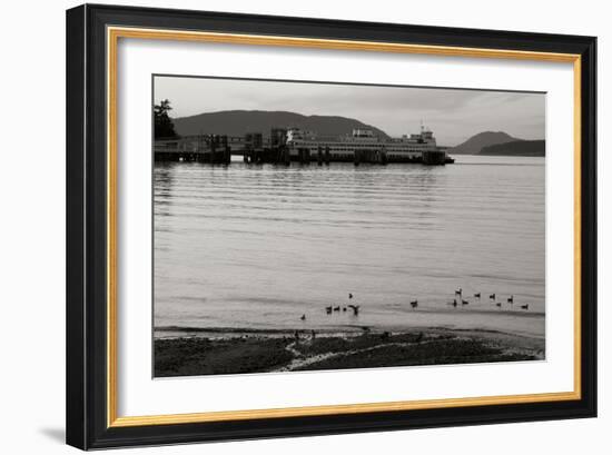 San Juan Ferry Dock I-Dana Styber-Framed Photographic Print