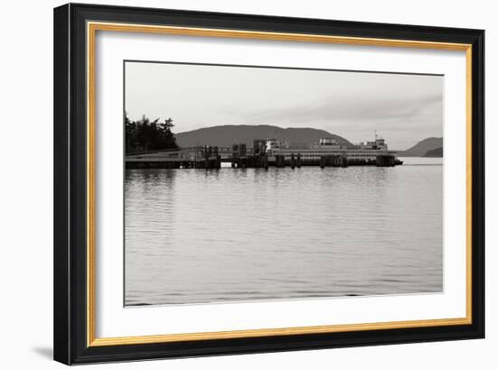 San Juan Ferry Dock II-Dana Styber-Framed Photographic Print