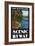 San Juan Islands Scenic Byway, Washington - Official Logo-Lantern Press-Framed Art Print