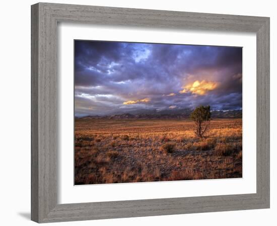 San Juan Mountains, Great Sand Dunes National Park, Co-Ryan Wright-Framed Photographic Print