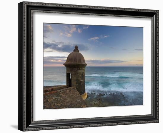 San Juan, Old Town, Fuerte San Cristobal, Puerto Rico-Michele Falzone-Framed Photographic Print