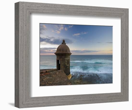 San Juan, Old Town, Fuerte San Cristobal, Puerto Rico-Michele Falzone-Framed Photographic Print