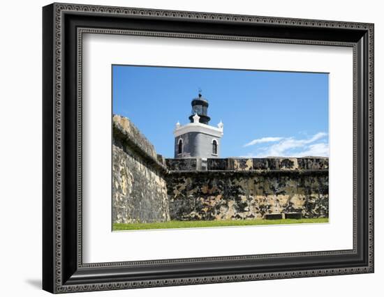 San Juan Puerto Rico. Old Fort.-Julien McRoberts-Framed Photographic Print