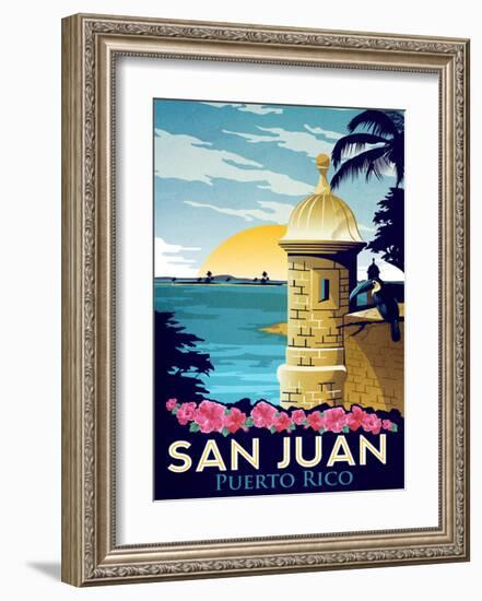 San Juan, Puerto Rico-Matthew Schnepf-Framed Art Print