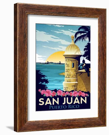 San Juan, Puerto Rico-Matthew Schnepf-Framed Art Print