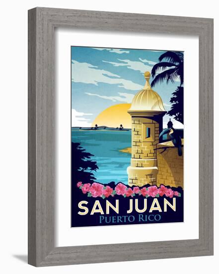 San Juan, Puerto Rico-Matthew Schnepf-Framed Art Print