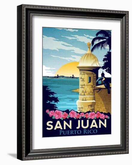 San Juan, Puerto Rico-Matthew Schnepf-Framed Art Print