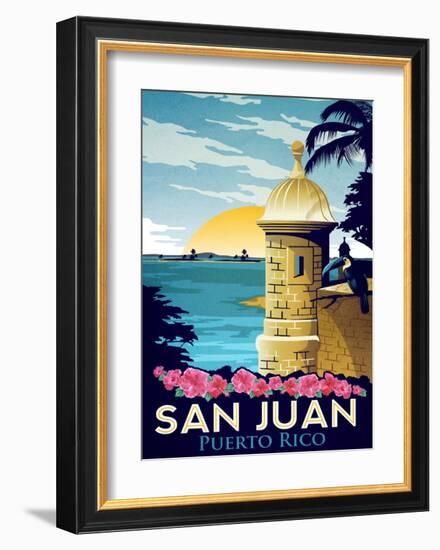 San Juan, Puerto Rico-Matthew Schnepf-Framed Art Print