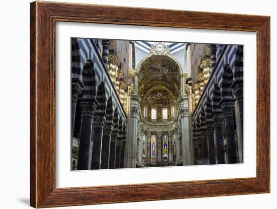 San Lorenzo Cathedral, Genoa, Liguria, Italy, Europe-Yadid Levy-Framed Photographic Print