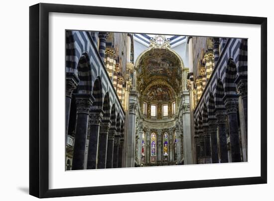 San Lorenzo Cathedral, Genoa, Liguria, Italy, Europe-Yadid Levy-Framed Photographic Print