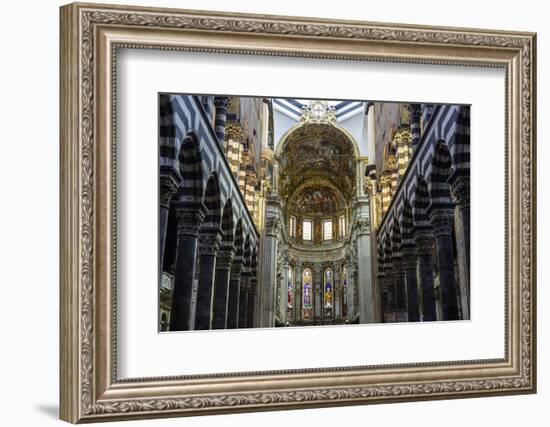 San Lorenzo Cathedral, Genoa, Liguria, Italy, Europe-Yadid Levy-Framed Photographic Print