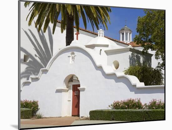 San Luis Rey Mission, Oceanside, California, USA-Richard Cummins-Mounted Photographic Print