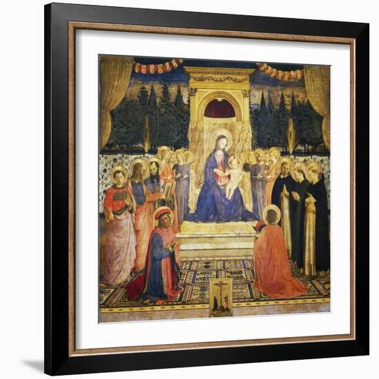 San Marco Altarpiece, 1438-43-Fra Angelico-Framed Giclee Print