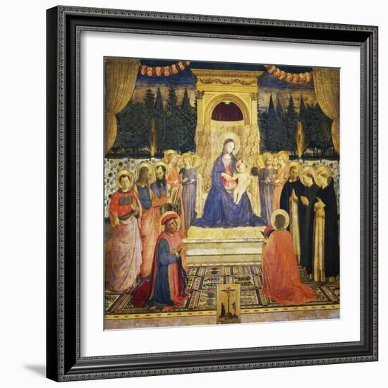 San Marco Altarpiece, 1438-43-Fra Angelico-Framed Giclee Print