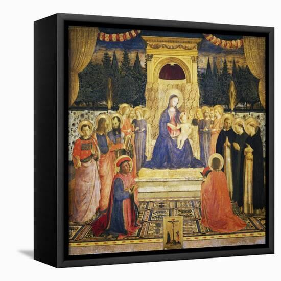 San Marco Altarpiece, 1438-43-Fra Angelico-Framed Premier Image Canvas