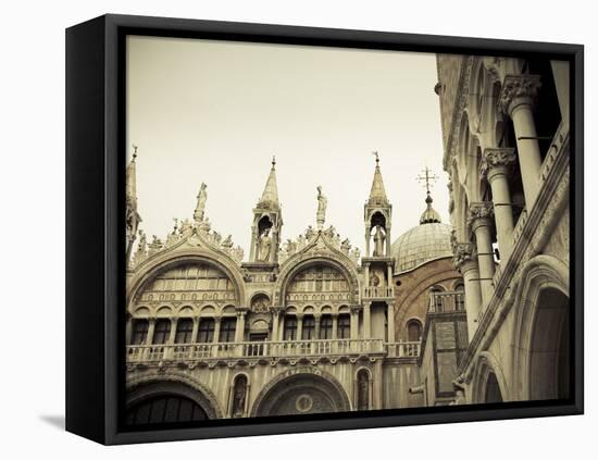 San Marco Basilica, Piazza San Marco, Venice, Italy-Jon Arnold-Framed Premier Image Canvas