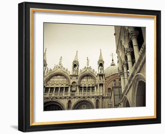 San Marco Basilica, Piazza San Marco, Venice, Italy-Jon Arnold-Framed Photographic Print