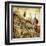 San Marco Square -Artwork In Painting Style-Maugli-l-Framed Art Print