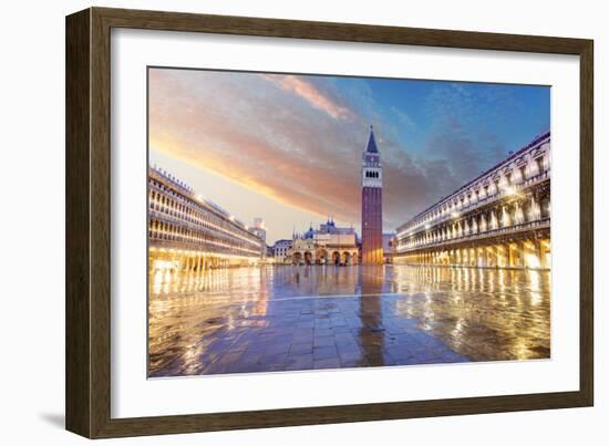 San Marco Square, Venice Italy.-TTstudio-Framed Photographic Print