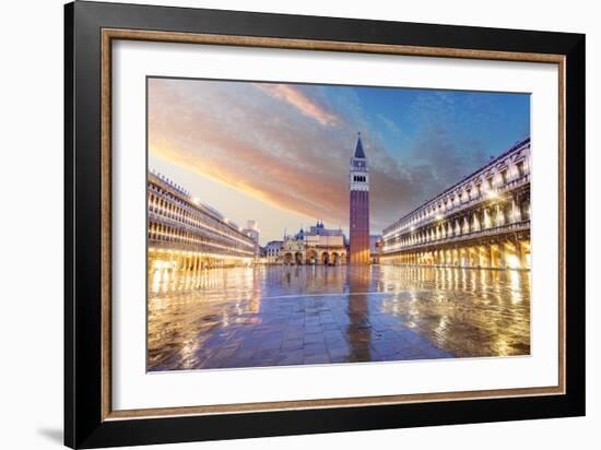 San Marco Square, Venice Italy.-TTstudio-Framed Photographic Print