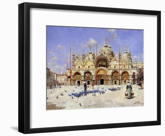 San Marco, Venice. 1883-Senet Rafael-Framed Giclee Print