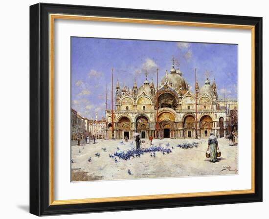 San Marco, Venice. 1883-Senet Rafael-Framed Giclee Print