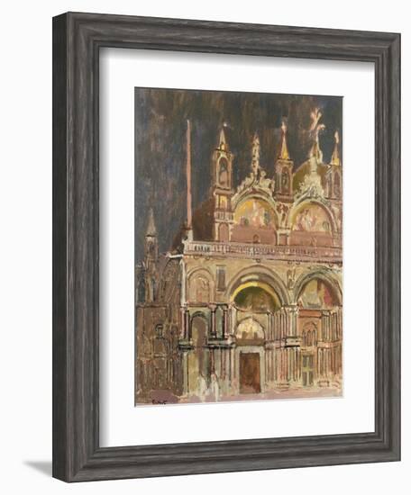 San Marco, Venice-Walter Richard Sickert-Framed Giclee Print