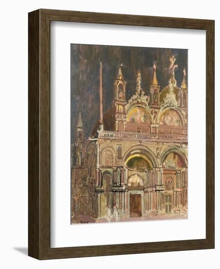 San Marco, Venice-Walter Richard Sickert-Framed Giclee Print