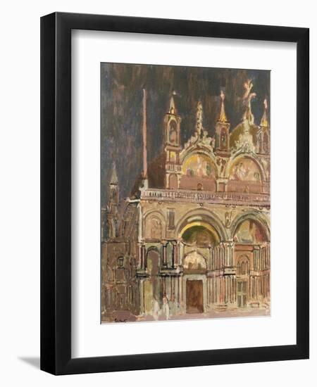 San Marco, Venice-Walter Richard Sickert-Framed Giclee Print