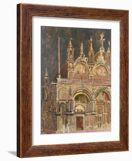 San Marco, Venice-Walter Richard Sickert-Framed Giclee Print