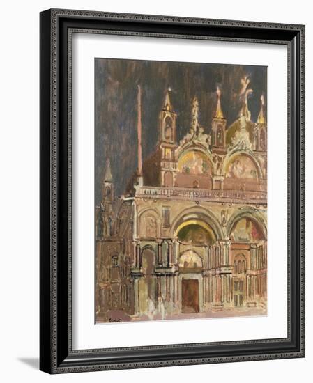 San Marco, Venice-Walter Richard Sickert-Framed Giclee Print