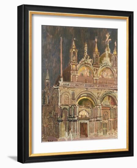 San Marco, Venice-Walter Richard Sickert-Framed Giclee Print