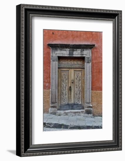 San Miguel De Allende, Mexico. Colorful buildings and doorways-Darrell Gulin-Framed Photographic Print