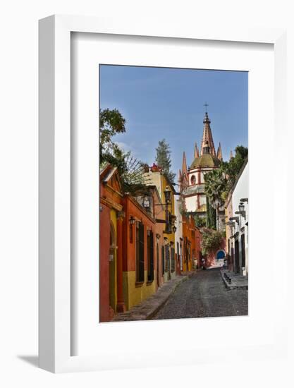 San Miguel De Allende, Mexico. Ornate Parroquia de San Miguel Archangel.-Darrell Gulin-Framed Photographic Print