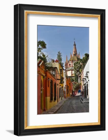 San Miguel De Allende, Mexico. Ornate Parroquia de San Miguel Archangel.-Darrell Gulin-Framed Photographic Print