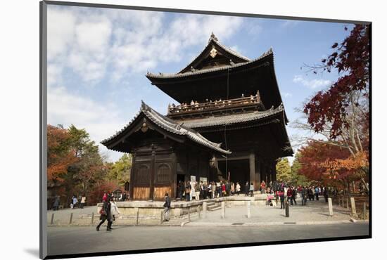 San-Mon Gate, Buddhist Temple of Nanzen-Ji, Northern Higashiyama, Kyoto, Japan-Stuart Black-Mounted Photographic Print