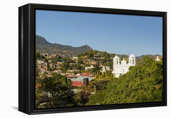 San Pedro Cathedral, Built 1874 on Parque Morazan in This Important Northern Commercial City-Rob Francis-Framed Premier Image Canvas